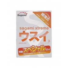 Презервативы SAGAMI Xtreme 0.04мм ультратонкие 3шт